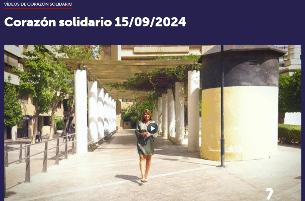 Afade en Corazón solidario 7 TV