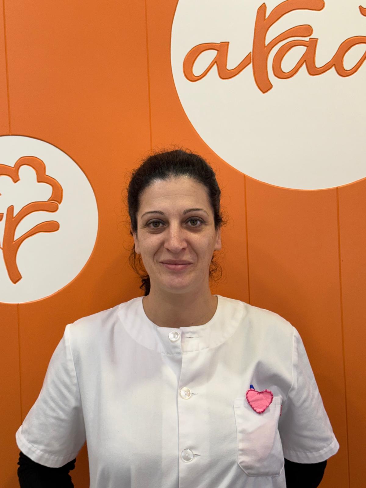 Mª Carmen Escudero Gómez auxiliar de servicio de ayuda a domicilio (SAAD)