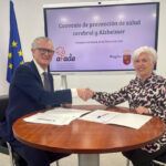Firma del convenio de prevención de salud cerebral y Alzheimer con la consejería de salud